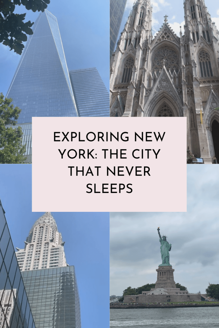 Three Days in New York City: A Love Letter to Chaos and Calm