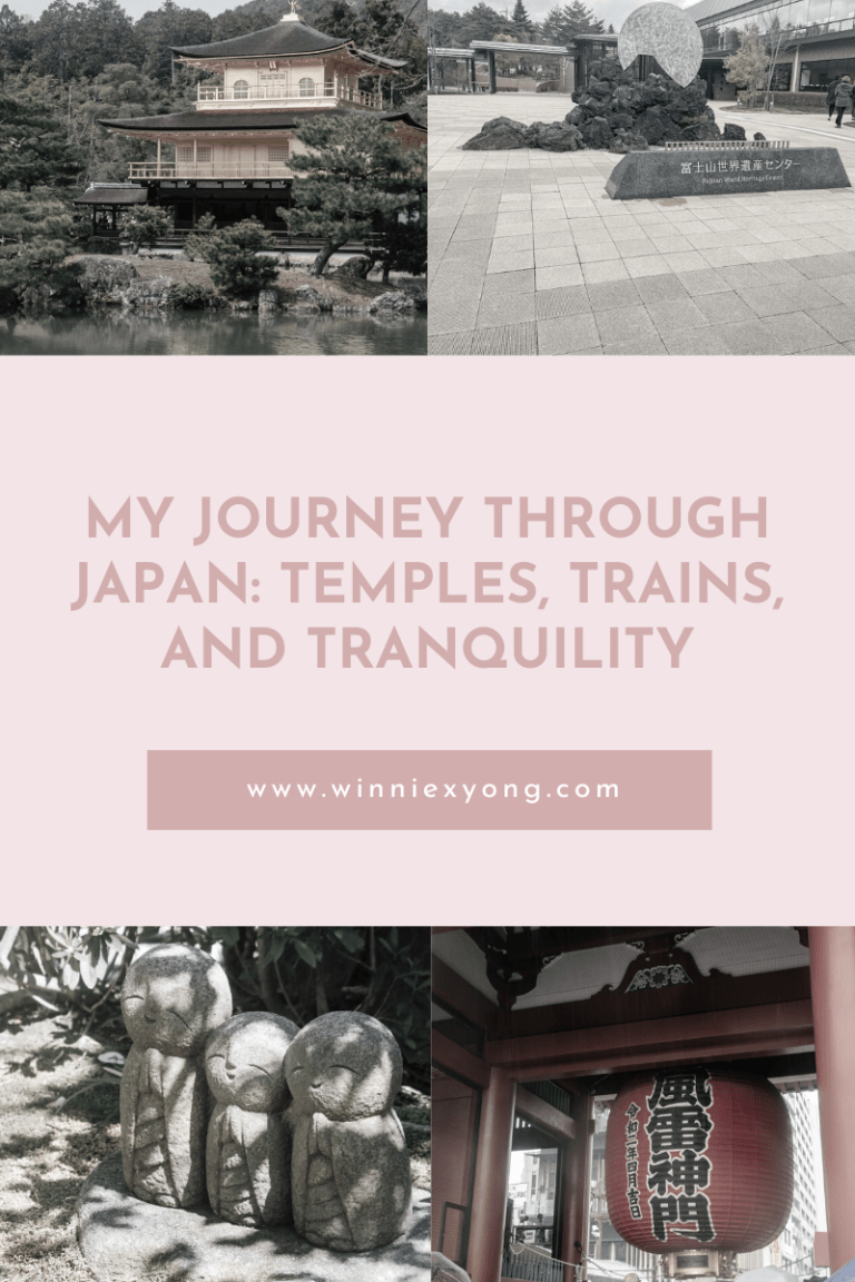My Journey Through Japan: Temples, Trains, and Tranquility